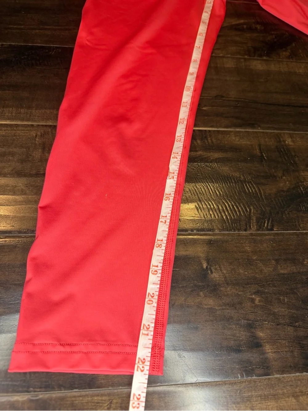 VIRUS Performance Compression Crop Leggings Coral Pink Womens Small No Size Tag